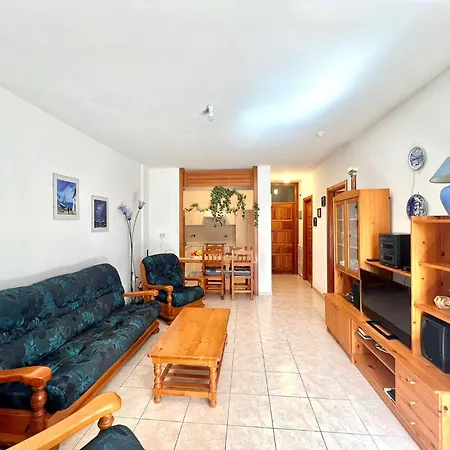 Apartman With Wifi, Heated Pool On The Atlantic Ocean Front Line Costa Del Silencio